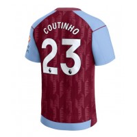 Aston Villa Philippe Coutinho #23 Fotballklær Hjemmedrakt 2023-24 Kortermet